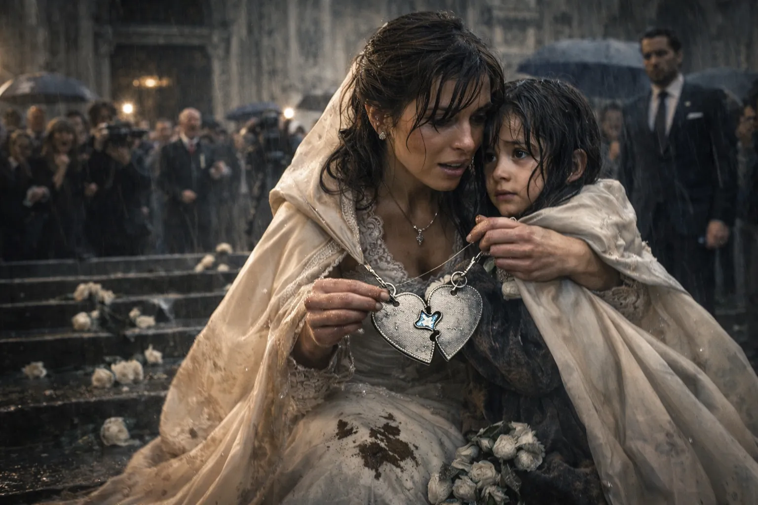 The Bride’s Necklace Locked With a Flower Girl’s Pendant—and the Wedding Stopped