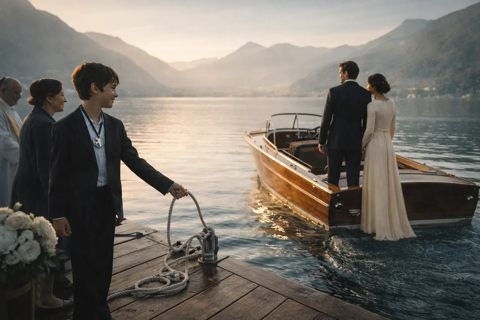 She Slapped the Dock Boy at Her Daughter’s Wedding—Then the Anchor Locked