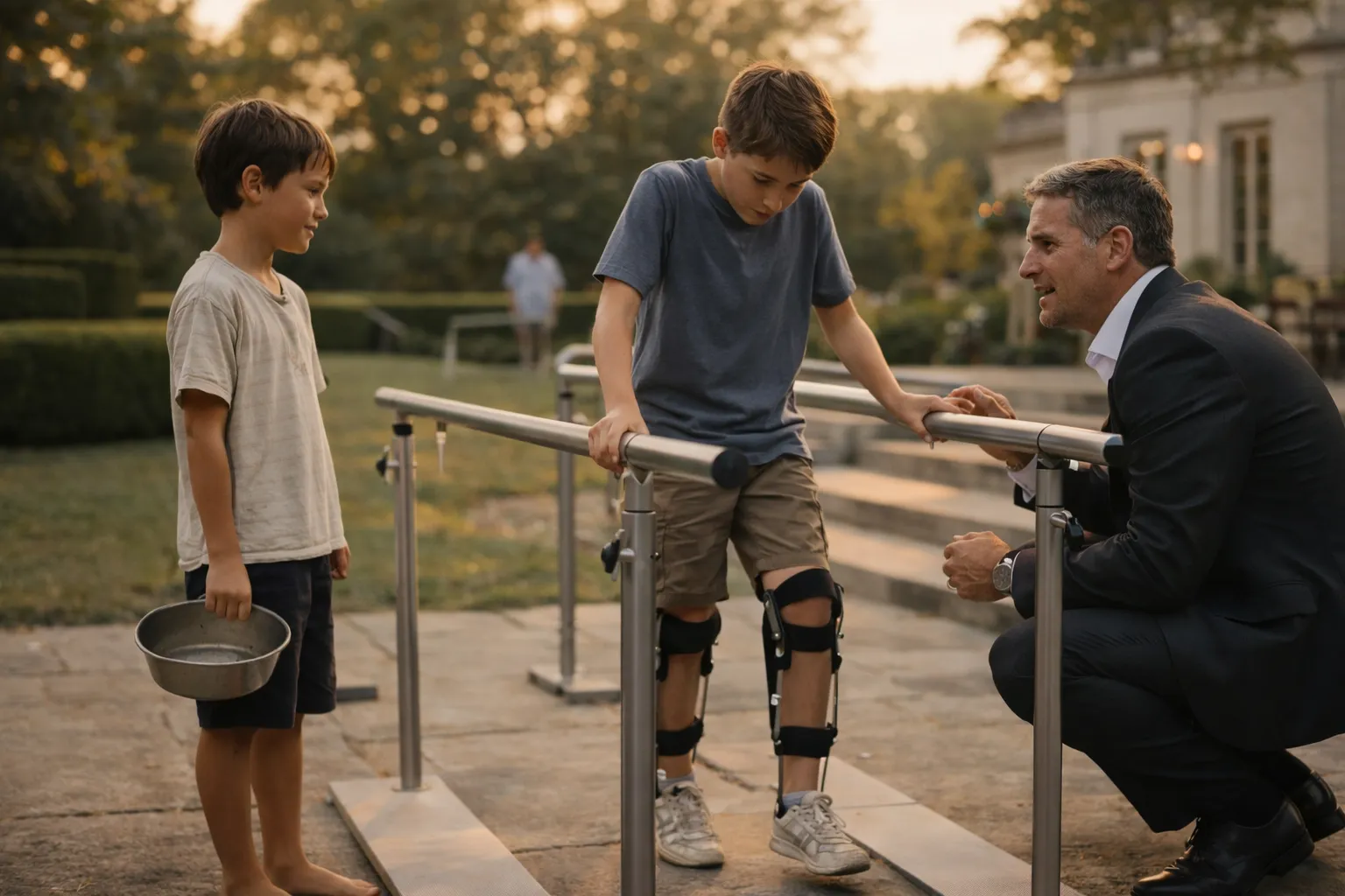 The Boy With the Basin