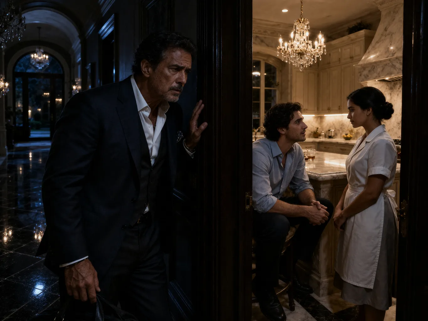 He Thought the Maid Wanted His Son’s Fortune. What Alejandro Heard in the Kitchen Changed His Family Forever.