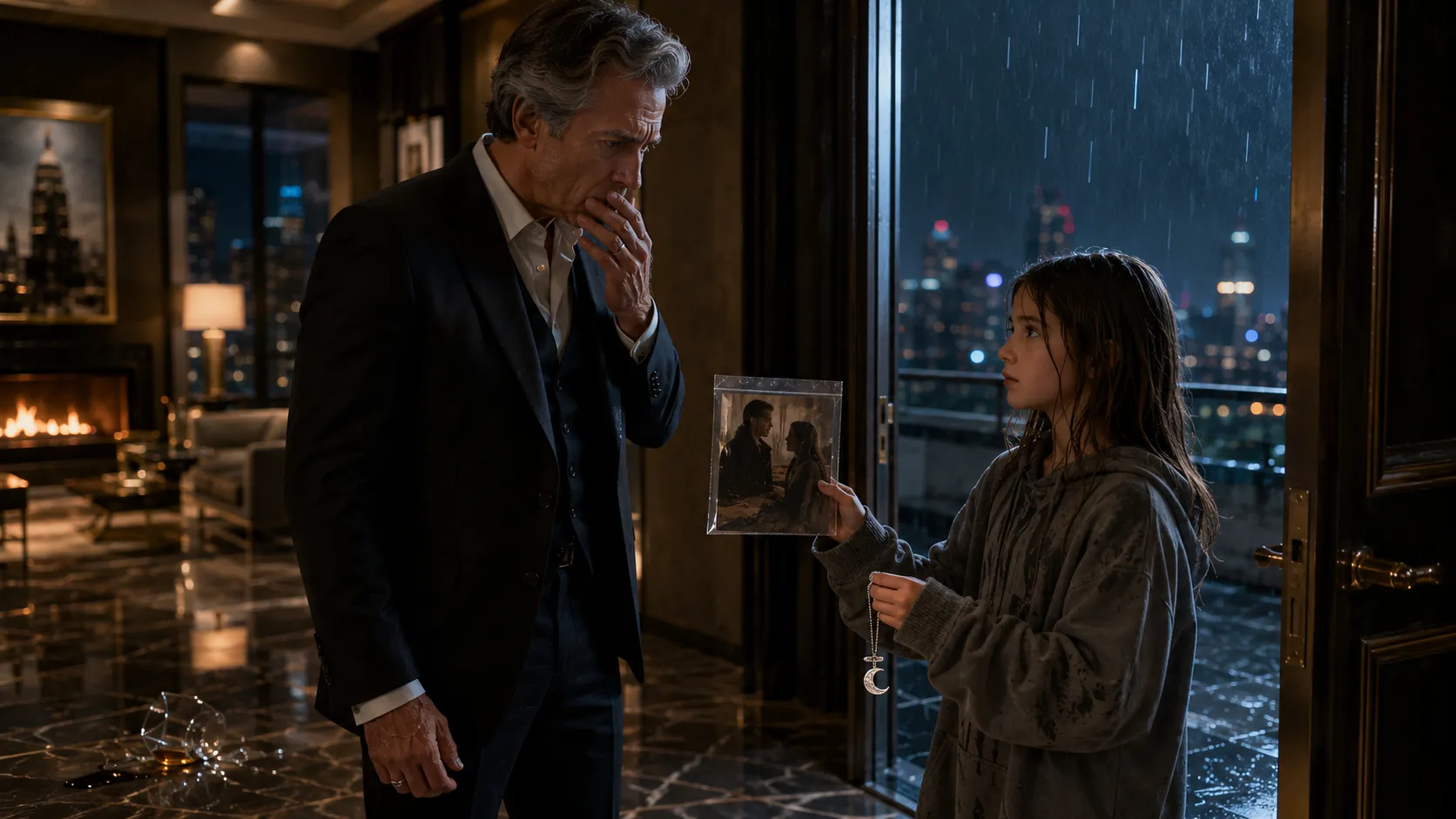 A Little Girl Knocked on a Billionaire’s Door and Said, “You Killed My Mom”