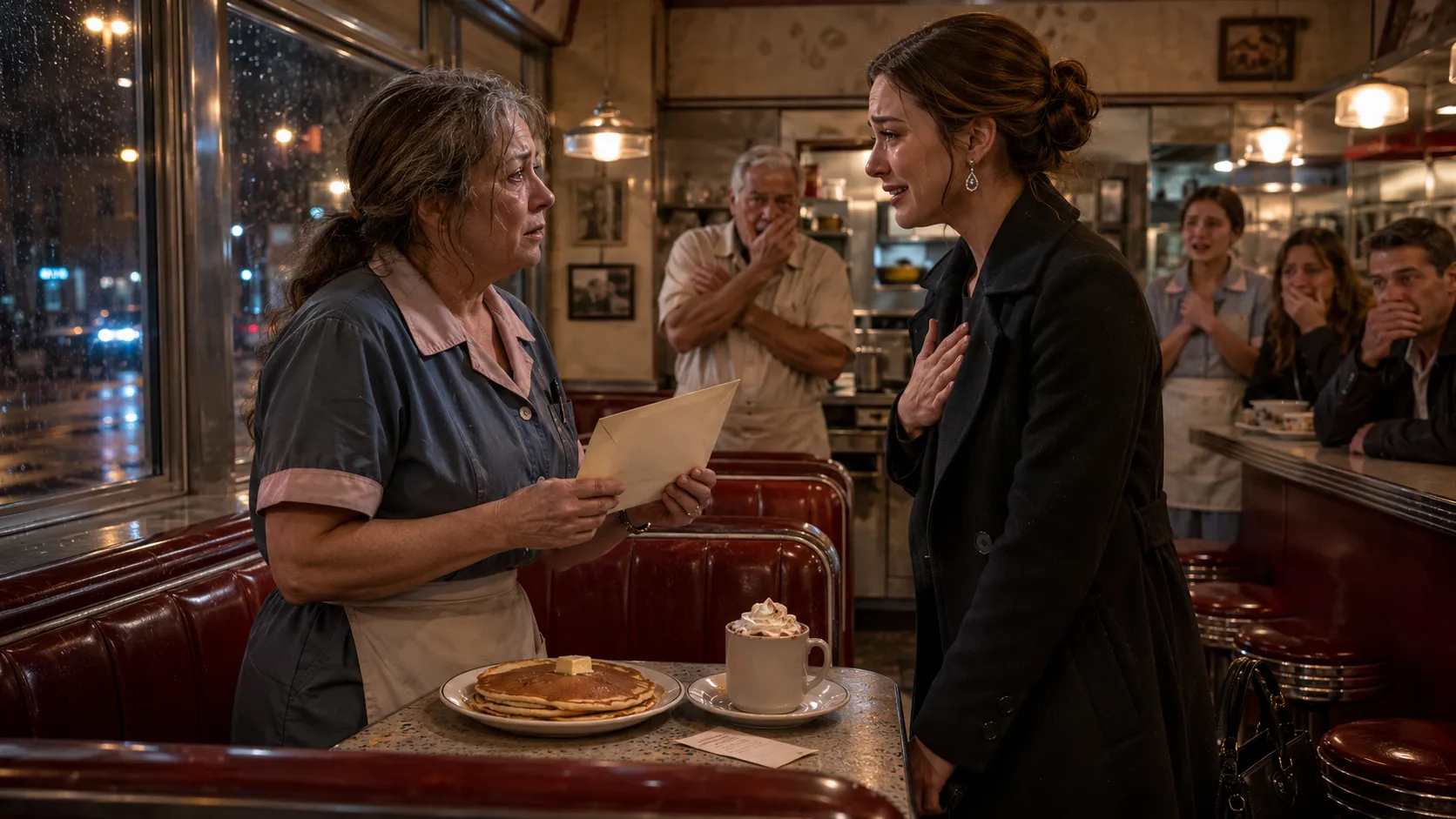 A Waitress Fed a Homeless Girl for Free — Twenty Years Later, the Girl Returned as a Millionaire