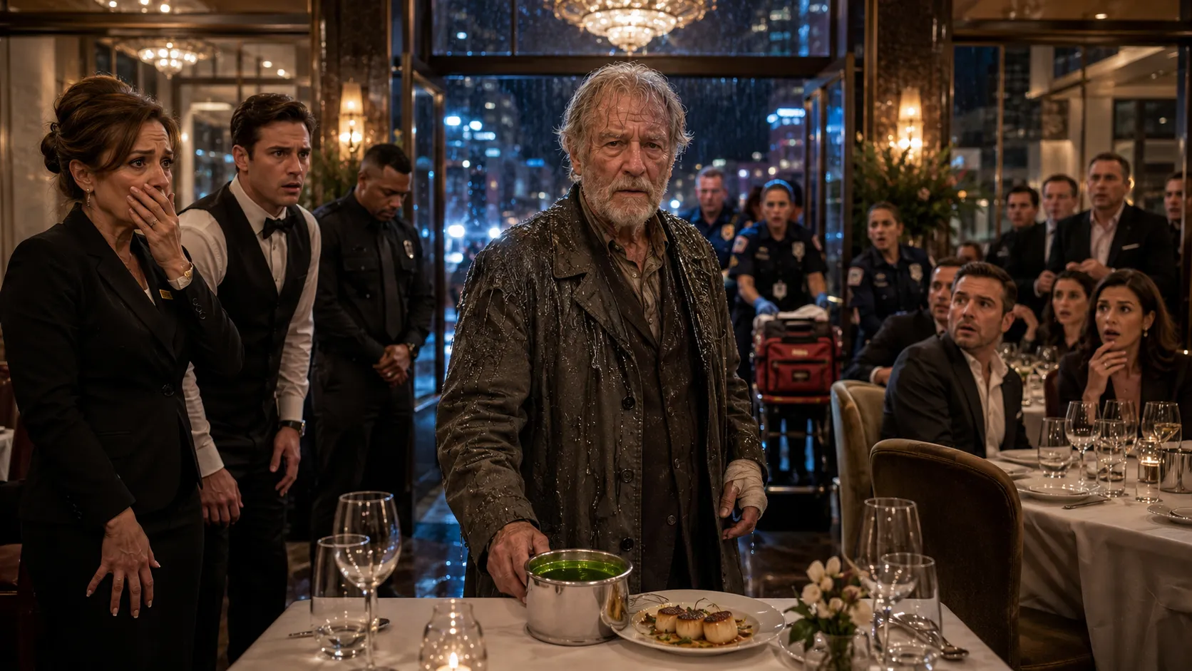They Threw a Hungry Old Man Out of the Restaurant — Then He Saved Everyone Inside