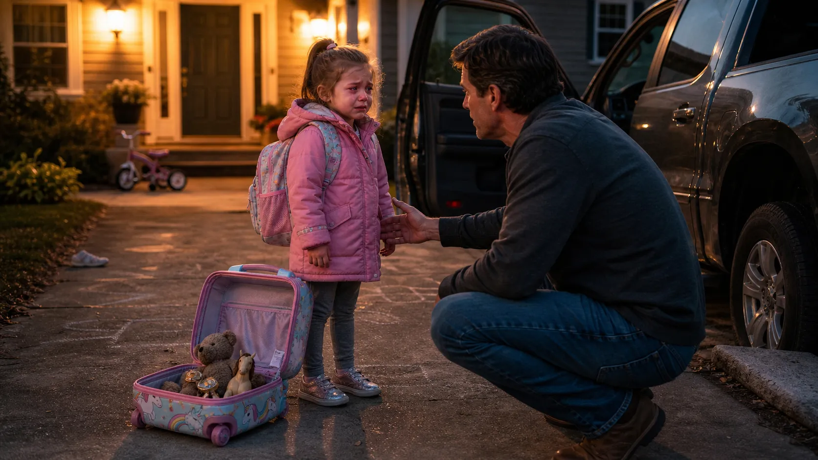 My 4-Year-Old Packed a Suitcase and Tried to Leave Home — But the Truth Broke My Panic Before It Broke My Family