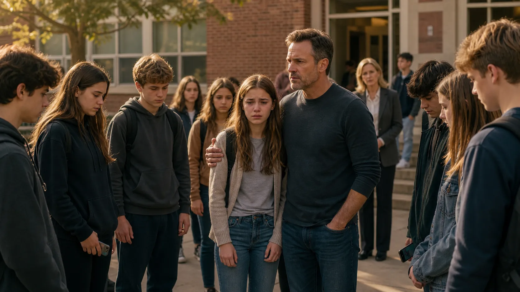They mocked my daughter at school — but what happened next changed how the whole town understood kindness