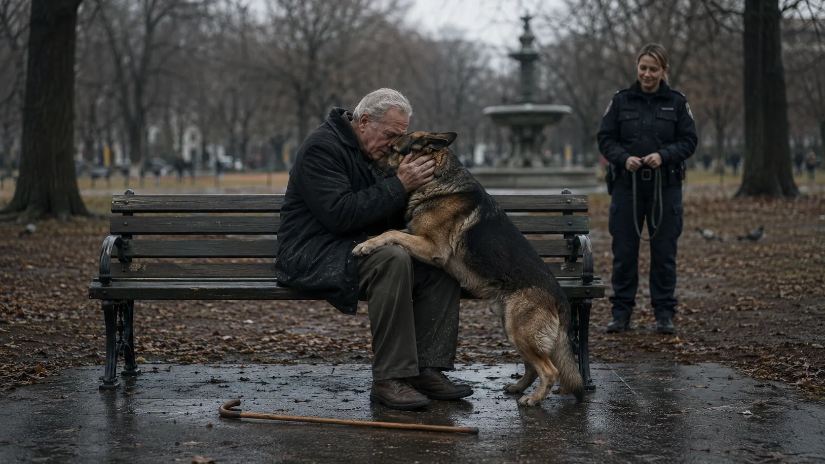 They Took His K-9 Partner When He Retired — But She Never Stopped Looking for Him