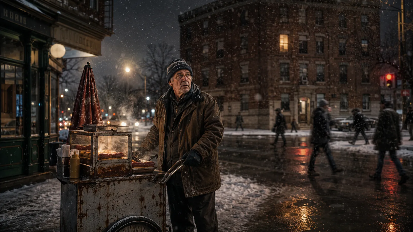 The Little Hot Dog Stand Everyone Mocked — Until It Saved a Widow’s Life