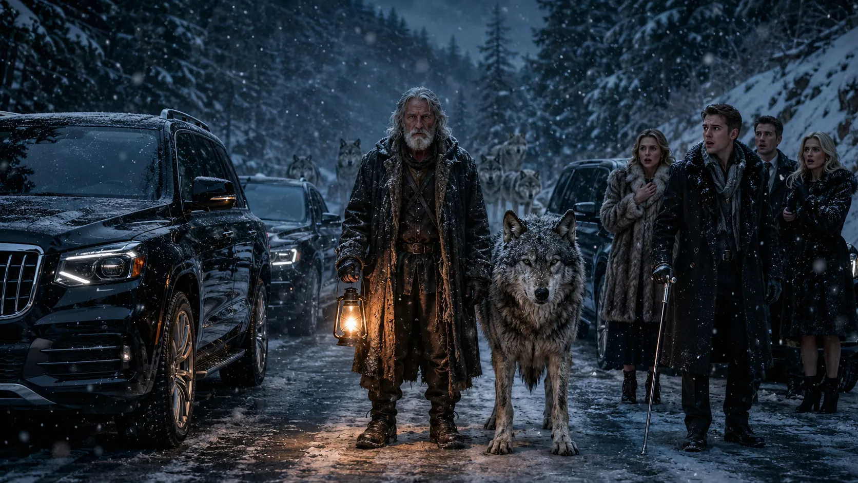 They Mocked the Old Hermit in the Alps — Until the Wolves Walked Out of the Forest